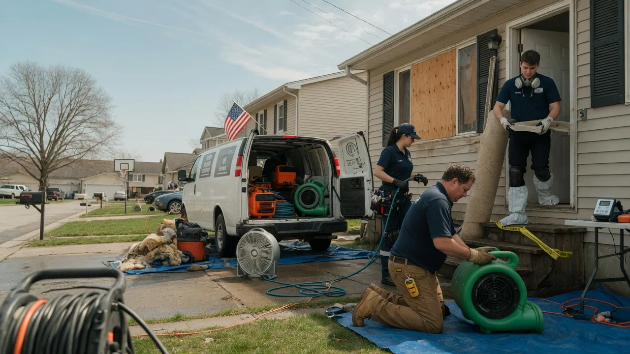 Water Damage Restoration in Long Island, VA near me